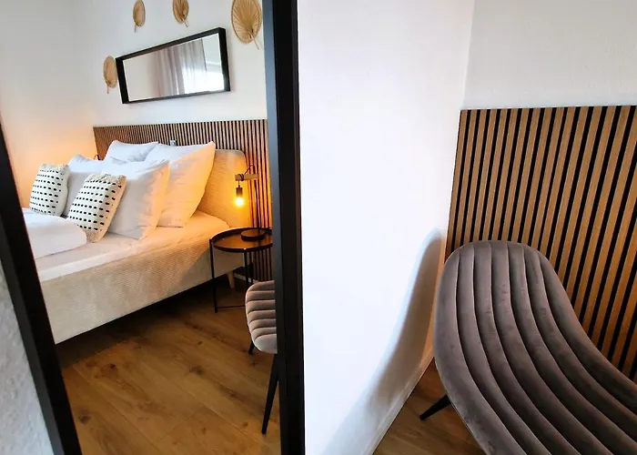 Staytona Klima Balkon 2-arbeitsplaetze Nahe Ffm Appartamento Erlensee